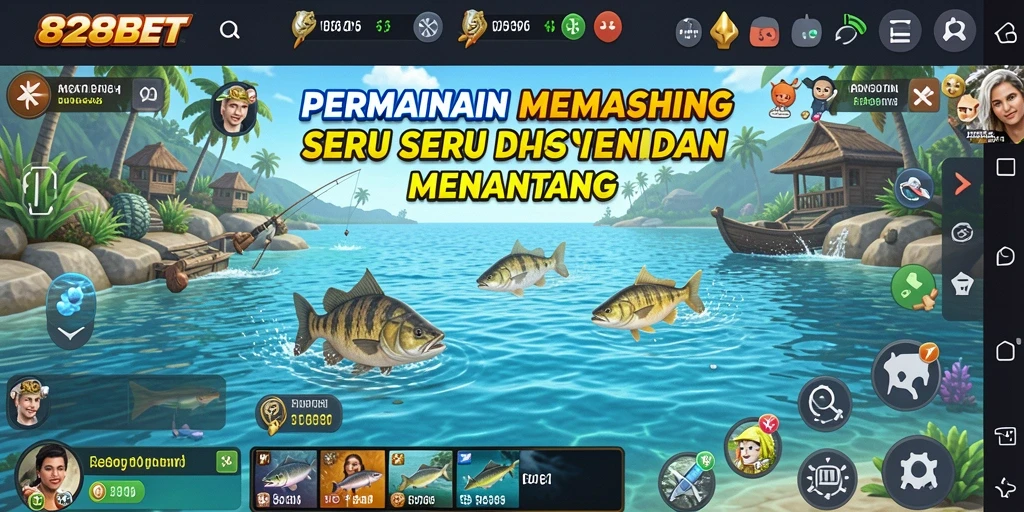 Tangkapan ikan terbesar dalam game 828BET yang menantang.
