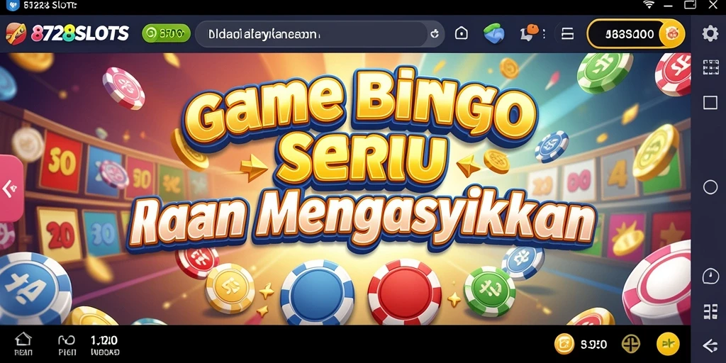 Tampilan gameplay seru di 8728SLOTS yang menggugah semangat Bingo.