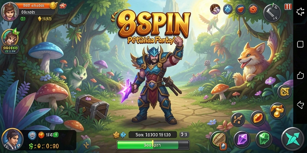 Tampilan gameplay RPG yang menarik di 98SPIN.