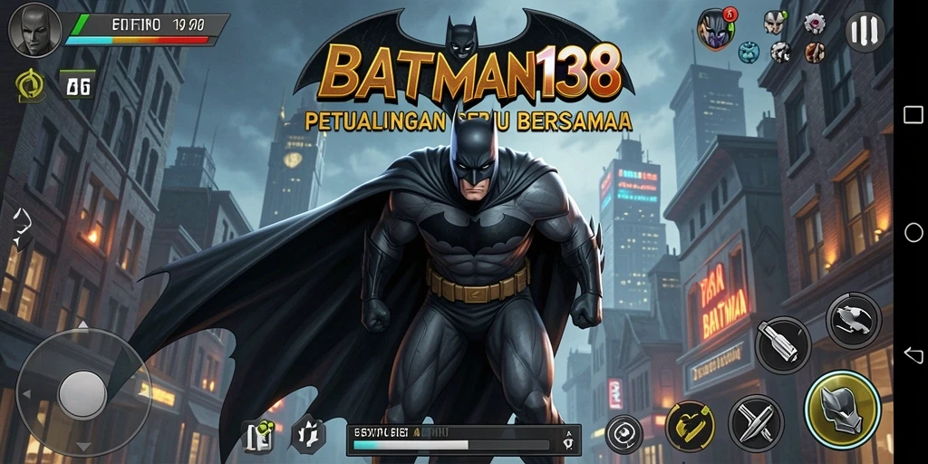 Tampilan gameplay seru dalam BATMAN138 dengan aksi menegangkan.