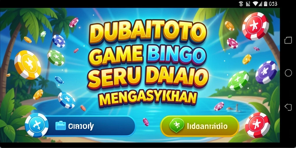 Screenshot gameplay DUBAITOTO menampilkan suasana seru permainan Bingo.