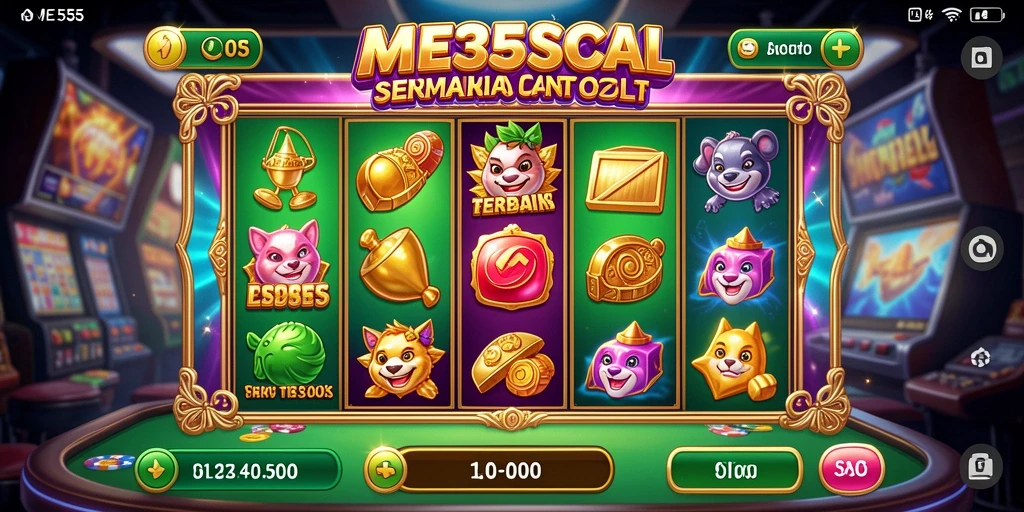 Screenshot gameplay ME355 menampilkan keseruan bermain Slot.